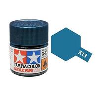 Tamiya Models X-13 Mini Acrylic Paint, Metallic Blue