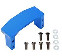 Tamiya 300054977 - TT02 Alluminio Lenkservo-Halter Blu Elox Nuovo