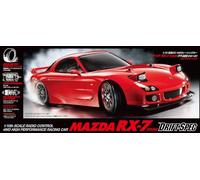 Tamiya - RC Mazda RX-7 Drift Modello Radiocomandato, 58648