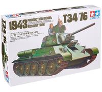 Tamiya TAM35059 35059 T34/76 1943 Russian Tank 1:35 Military Model Kit