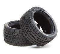 Tamiya TAM50568 300050568 - Pneumatico con battistrada M-Chassis (2), 54 x 24 mm