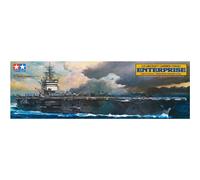 TAMIYA TAM78007 1/350 USS Enterprise Aircraft Carrier Plastica Modello Barca Kit Veicolo, multicolore, 1005x267x203mm