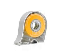 Tamiya Tamiya-87032 Nastro Coprente con erogatore, 18 m x 18 mm, Colore Giallo, TAM87032