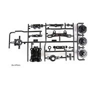 TAMIYA TAMIYA-51527 51527 Parti di Ricambio TT-02 A Gambo dell'asse, Medium, 51527-000