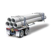 TAMIYA TAMIYA-56310 Lkw Scala 1:14 RC Montante telescopico BS, Kit da Costruire, radiocomandato, telecomandato, Camion, Giocattoli di Costruzione, modellismo, Fai da Te, Colore Argento, 56310