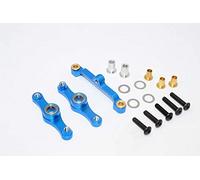 Tamiya TT-01 Aggiornamento Parti Aluminium Steering Assembly with Bearings - 1 Set Blue