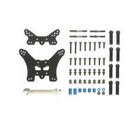 TAMIYA TT-02B Set Di Supporti Per Ammortizzatori In Carbonio V/H / 300054754