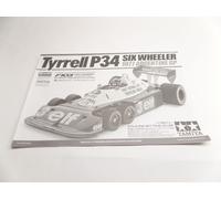 Tamiya Tyrrell P34 Six Wheeler Construction Manual Spare Part List TP3®
