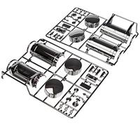 TAMIYA 319115424 -R-parts serbatoio / plafoniere Grand Hauler, colore: Argento