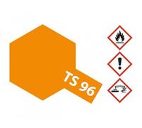 TAMIYA Vernice Spray Per Modelli In Plastica TS-96 Neon-Arancione Lucido 100Ml