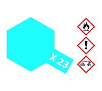 Tamiya Vernice X23 Azzuro (Clear Blue)
