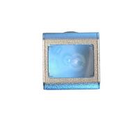 TAMLUX - Mirino a livello, in metallo, 28 mm, 35 mm e 40 mm, realizzato a mano, disponibile in nero e argento, per fotocamere di sistema mirrorless con scarpa accessori (argento, 35 mm)