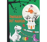 Tamm Dot Press Dinosaurs Dot Markers and Coloring Book (Tascabile)