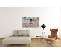 TammieLove Targa in metallo con scritta "We Are Yogis African American Yoga Black Girl Meditazione Mindfulness", idea regalo per mamma, 20,3 x 30,5 cm, TinSignEUa41444