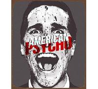 TammieLove Targa pubblicitaria in metallo con scritta "The American Psycho", stile vintage, cartello da parete in stagno, decorazione in metallo, 30,5 x 40,6 cm, SPA6