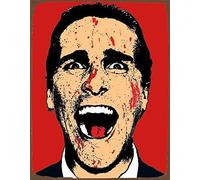 TammieLove The American Psycho Targa da parete in metallo in stile vintage con pubblicità in metallo Targa in metallo Decorazione in metallo Poster 30,5 x 40,6 cm SPA4, TinSign12X16A5089