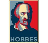 TammieLove Thomas Hobbes Poster Decorazione da Parete Regalo Speranza Ritratto Filosofia Leviatano Camera da Letto Retro Cafe Store Metallo Targa Decorazione da Parete Poster 30,5 x 40,6 cm