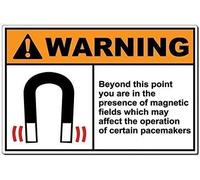 TammieLove Warning: Beyond This Point You are in The Presenc Targa in alluminio metallo alluminio stagno 20,3 x 30,5 cm, Tinsigneua47591