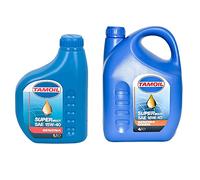 Tamoil 1lt Olio motore Supermulti SAE 15w40 minerale auto benzina diesel gas