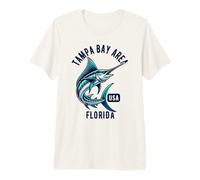 Tampa bay Area Florida USA Pesca Design Maglietta Premium