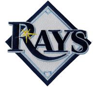 Tampa Bay Raggi Primary Team Logo Diamante Manicotto MLB Logo Toppa Maglia