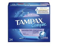 TAMPAX COMPAK tampon lites 24 u