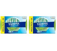 Tampax Compak Pearl Assorbente Interno - 36 Pezzi (Confezione da 2)