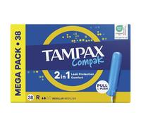 Tampax Compak Regular - Tamponi Con Applicatore - 38 Pezzi