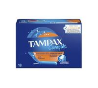 Assorbente Interno Super Plus Tampax Tampax Compak Applicatore 18 Unità