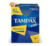 Tampax&GO Assorbente Regular - Tampax&GO Assorbente Regular - Confezione Da 18 Pezzi