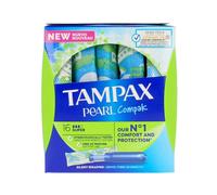 Tampax Pearl Compak Tampón Super 16 Un