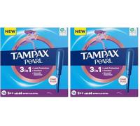 Tampax Pearl Super Extra Plus Tamponi Con Applicatore, 15 Pezzi (Confezione da 2)