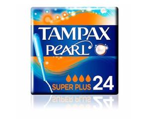 Tampax Pearl Tampón Super Plus 24 Un