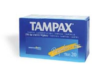 Tampax Super Blu Box Assorbente Interno Flusso Leggero Medio 30 Pezzi