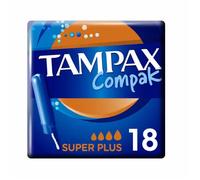 Tampax Compak Tampón Super Plus 18 Un