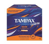 Tampax Tampax Compak Super Plus assorbenti interni, 16 pezzi