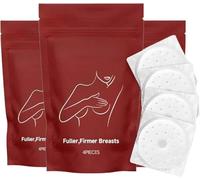 Tampe al seno glam di ciliegia, sollevare il seno cadente, migliorare il calo, naturale di miglioramento del seno glam di ciliegia per le donne,3pcs
