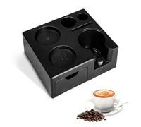 Tamper Caffe 51 54 58mm,7 in 1 Stazione Di Manomissione Organizer Caffe Base per Delonghi EC680 EC685, Con Cassetto Portaoggetti Organizer per Caffe per Barista Cucina Di Casa