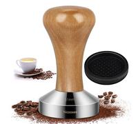 hicoosee Tamper di Caffè, 51mm Manomissione della Macchina Manomissione Espresso in Acciaio Inossidabile per Macchina da Caffè