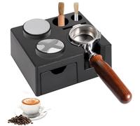Tamper Station Caffe Espresso Universale(51-58mm), Coffee Tamper Station Organizer per Utensili da Caffè Espresso Bar Accessories Countertop Tamper Statio per Macchine da Caffè Espresso