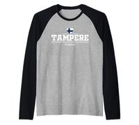 Tampere Finland Maglia con Maniche Raglan