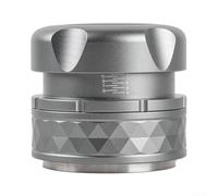 Tamping senza sforzo con questo strumento manomissione caffè caricato a molla si adatta a varie dimensioni di portafiltri per comodità (58 mm)