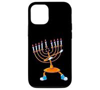 Tamponando Menorah Hanukkah Danza Chanukah Ragazze Ragazzi Custodia per iPhone 12/12 Pro