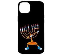 Tamponando Menorah Hanukkah Danza Chanukah Ragazze Ragazzi Custodia per iPhone 14 Plus