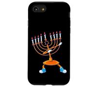 Tamponando Menorah Hanukkah Danza Chanukah Ragazze Ragazzi Custodia per iPhone SE (2020) / 7/8