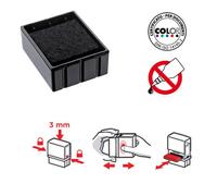 Tamponcino di Ricambio per Timbri Printer E/Q12 Colop - E/Q12.N (Nero Conf. 5)