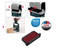 Tamponcino di Ricambio per Timbri Printy 6/4910 Trodat - 1428 (Rosso Conf. 3)