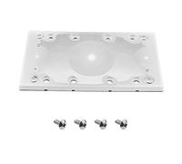 Tampone abrasivo 93 x 178 mm compatibile con Festool RS300 EQ RS3 LRS93 12 fori Hook & Loop piastra abrasiva disco abrasivo tampone di supporto