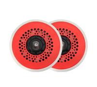 Tampone abrasivo con gancio e passante da 6 pollici con piastra di supporto filettata M8, lucidatrice elettrica gratuita for la pulizia dell'auto(2PCS)