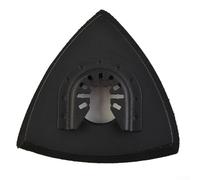 Tampone abrasivo triangolare oscillante a sgancio rapido, 82 mm, angolo stretto (90 mm)